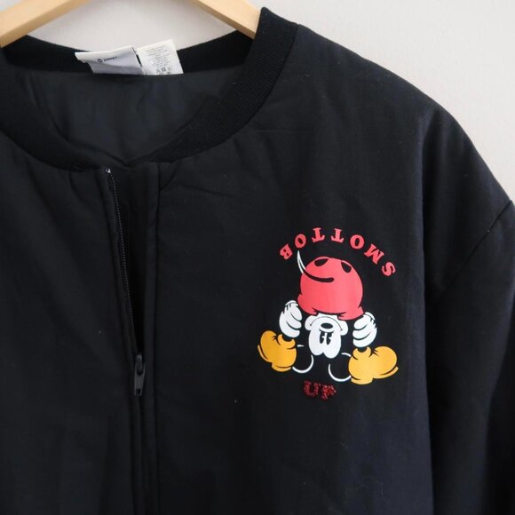 Vintage 90s Mickey & Co Disney “Bottoms Up” Sequin Bomber Jacket - Picture 6 of 6